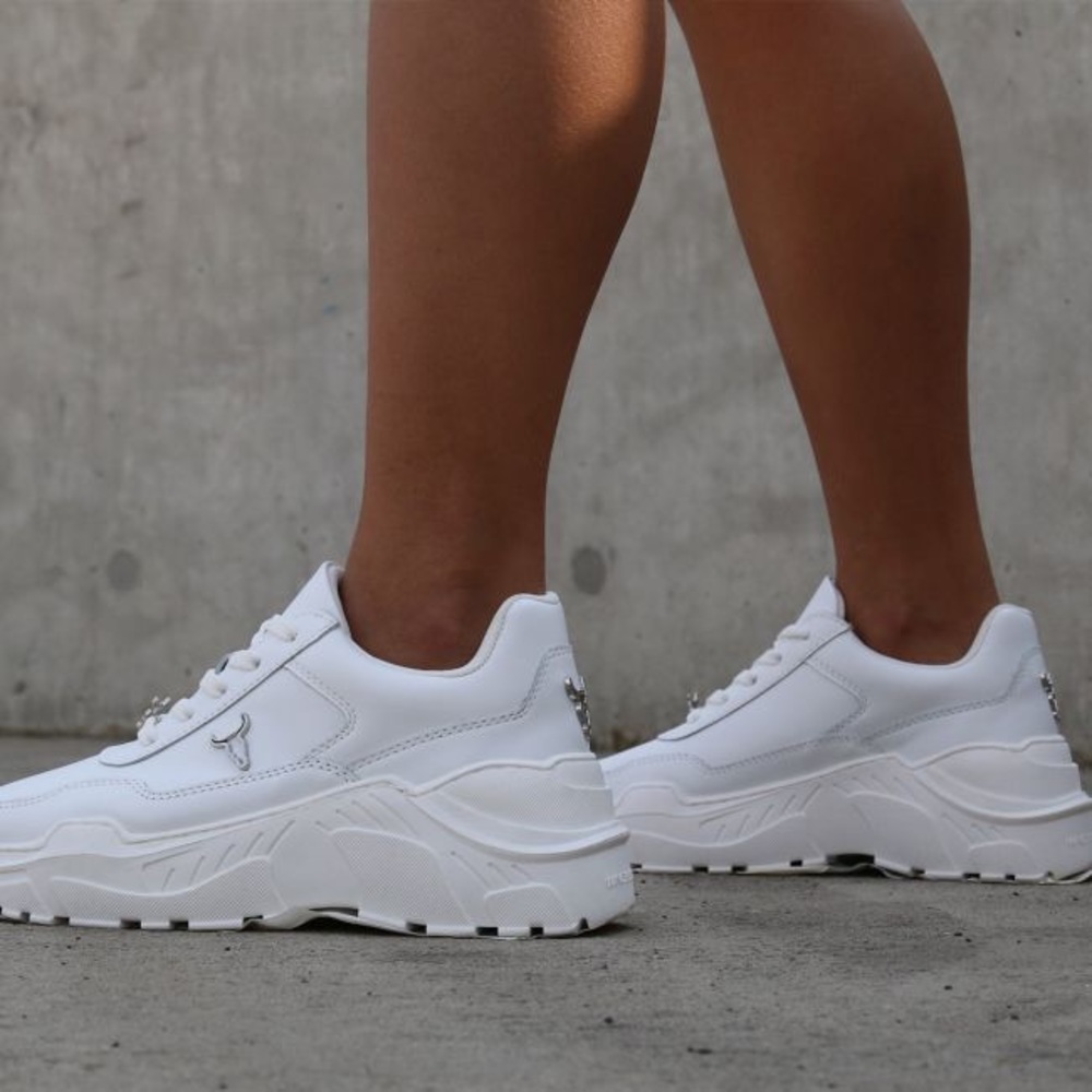 WINDSOR SMITH carte white sneakers size US10